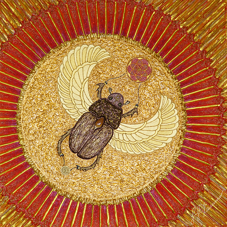 картина жук скарабей картины со смыслом